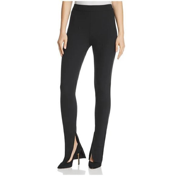Theory Pants - THEORY Bi-stretch Cotton High-waisted Legging